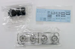 Flash Sale Aoshima Tuned Parts 1/24 Vip Modular Vsx110 19Inch Tire & Wheel Set