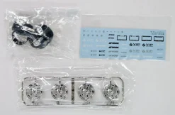 Fashion Aoshima Tuned Parts 1/24 Work Meister S1R 19Inch Tire & Wheel Set