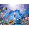 Apollo-Sha Jigsaw Puzzle 47-801 Lassen Dolphins Precious Love Ii (1053 S-Pieces) Clearance