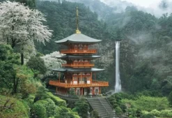 Apollo-Sha Jigsaw Puzzle 48-703 Sacred Sites And Pilgrimage Routes In The Kii Mountain Range Seiganto-Ji Japan (300 Pieces) New