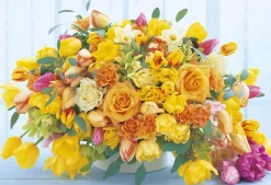 Apollo-Sha Jigsaw Puzzle 47-709 Happy Yellow Flowers (1053 S-Pieces) Discount