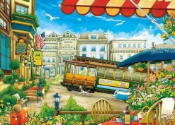 Shop Appleone 500-273 Jigsaw Puzzle Hiroyuki Tanikawa Series San Francisco Holiday (500 Pieces)