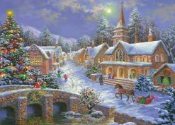 Best Appleone 500-289 Jigsaw Puzzle Moonlight Serenade By Nicky Boehme (500 Pieces)