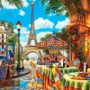 Fashion Appleone 1000-867 Jigsaw Puzzle Paris Day Out By Dominic Davison (1000 Pieces)