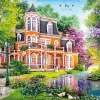 Online Appleone 1000-864 Jigsaw Puzzle Welcome To The Oakwood House By Dominic Davison (1000 Pieces)