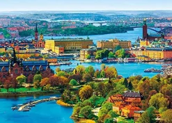 Clearance Appleone Jigsaw 500-262 Nordics Stockholm Old Town (500 Pieces)