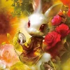 Shop Appleone Jigsaw Puzzle 300-298 Alice In Wonderland White Rabbit (300 Pieces)