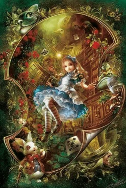Cheap Appleone Jigsaw Puzzle 300-261 Alice In Wonderland (300 Pieces)