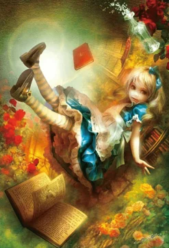 Shop Appleone Jigsaw Puzzle 300-317 Alice In Wonderland (300 Pieces)