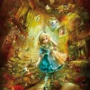Store Appleone Jigsaw Puzzle 108-078 Alice In Wonderland (108 Pieces)