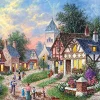 Store Appleone Jigsaw Puzzle 500-245 Dennis Lewan Peaceful Town (500 Pieces)