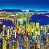 Cheap Appleone Jigsaw Puzzle 1000-784 Golden Night Hong Kong (1000 Pieces)