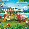 Shop Appleone Jigsaw Puzzle 1000-839 Hiroyuki Tanikawa Camping Holiday (1000 Pieces)