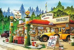 Outlet Appleone Jigsaw Puzzle 1000-847 Hiroyuki Tanikawa Driving Holiday (1000 Pieces)