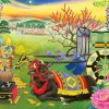 Flash Sale Appleone Jigsaw Puzzle 1000-855 Izumi Kazumi Japanese Art Lucky Cow For 2021 Year Of The Ox (1000 Pieces)