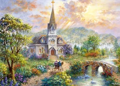 New Appleone Jigsaw Puzzle 500-243 Nicky Boehme Beautiful Sunday (500 Pieces)