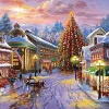 Outlet Appleone Jigsaw Puzzle 1000-843 Nicky Bohem Winter Carol (1000 Pieces)