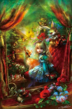Flash Sale Appleone Jigsaw Puzzle 300-330 Shu Alice Locomotion (300 Pieces)