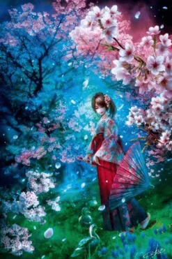 Flash Sale Appleone Jigsaw Puzzle 108-079 Sakura Girl (108 Pieces)