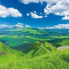 Best Sale Appleone Jigsaw Puzzle 1000-801 The Sky Road In Aso (1000 Pieces)