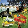 Sale Appleone Jigsaw Puzzle 300-293 Three Pianos Nostalgia (300 Pieces)