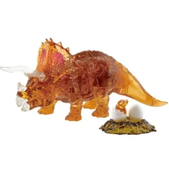 Flash Sale Beverly 50285 Crystal 3D Puzzle Triceratops Brown (61 Pieces)