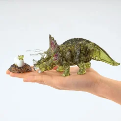 Hot Beverly 50286 Crystal 3D Puzzle Triceratops Green (61 Pieces)