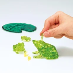 Sale Beverly 50273 Crystal 3D Puzzle Parent And Child Frogs (42 Pieces)