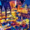 Outlet Beverly 51-290 Jigsaw Puzzle Christmas Market In Bremen (1000 Pieces)