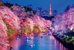 New Beverly 33-207 Jigsaw Puzzle Cherry Blossoms In Chidorigafuchi (300 Pieces)