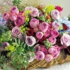 Hot Beverly 61-455 Jigsaw Puzzle Colorful Flower Bouquet (1000 Pieces)