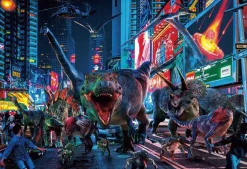 New Beverly 61-460 Jigsaw Puzzle Dinosaurs In New York (1000 Pieces)
