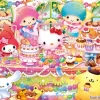 Fashion Beverly 66-175 Jigsaw Puzzle Hello Kitty And Sanrio Characters Happy Sweets Party (600 Pieces)