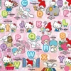 Best Beverly 80-030 Jigsaw Puzzle Learning The Alphabet With Sanrio Characters(80 L-Pieces)