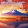 Cheap Beverly 33-215 Jigsaw Puzzle Mt.Fuji And The Lakeside In The Autumn Fog (300 Pieces)