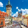 Flash Sale Beverly 66-168 Jigsaw Puzzle Old Town Square In Prague (600 Pieces)