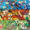 New Beverly 100-030 Jigsaw Puzzle Pokemon Which Type Will You Make Your Partner? (100 L-Pieces)