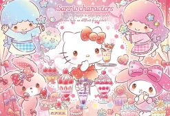 New Beverly 33-202 Jigsaw Puzzle Sanrio Characters Sparkling Sweets (300 Pieces)