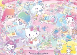 Cheap Beverly 66-148 Jigsaw Puzzle Sanrio Characters Glitter Fairy Tale (600 Pieces)