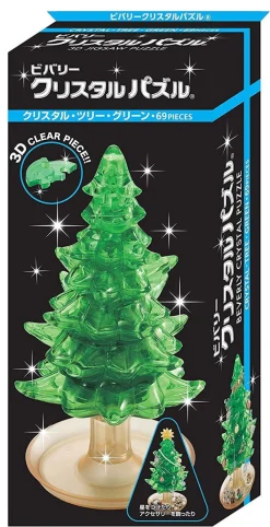 Best Beverly Crystal 3D Puzzle 50211 Crystal Tree Green