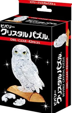 Store Beverly Crystal 3D Puzzle 484646 Owl Clear (42 Pieces)