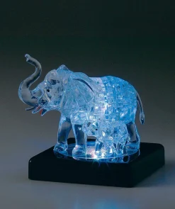 Shop Beverly Crystal 3D Puzzle 486503 Elephant Clear (46 Pieces)