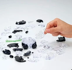 New Beverly Crystal 3D Puzzle 486558 Panda & Baby (50 Pieces)