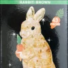 Best Beverly Crystal 3D Puzzle 486596 Rabbit Brown (43 Pieces)