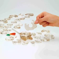 Best Beverly Crystal 3D Puzzle 486596 Rabbit Brown (43 Pieces)