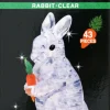 Hot Beverly Crystal 3D Puzzle 486589 Rabbit Clear (43 Pieces)