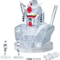Flash Sale Beverly Crystal 3D Puzzle 50198 Rx-78-2 Gundam Clear