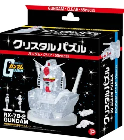 Flash Sale Beverly Crystal 3D Puzzle 50198 Rx-78-2 Gundam Clear