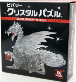 Sale Beverly Crystal 3D Puzzle 487012 Dragon Black (56 Pieces)