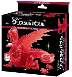 Flash Sale Beverly Crystal 3D Puzzle 486152 Dragon Red (56 Pieces)